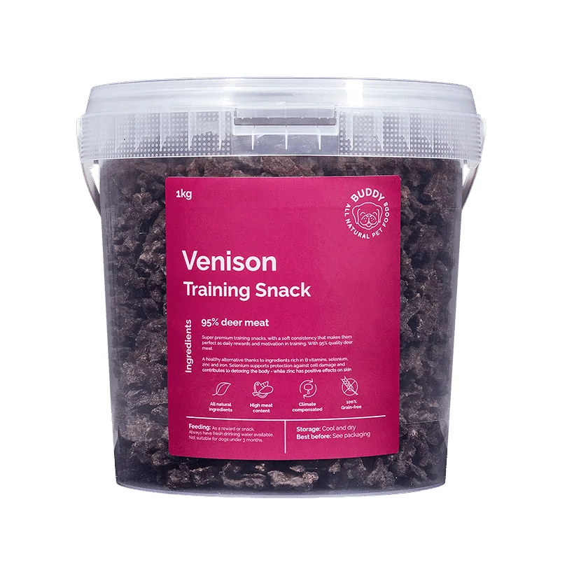 Buddy Venison Training Snacks 1 kg