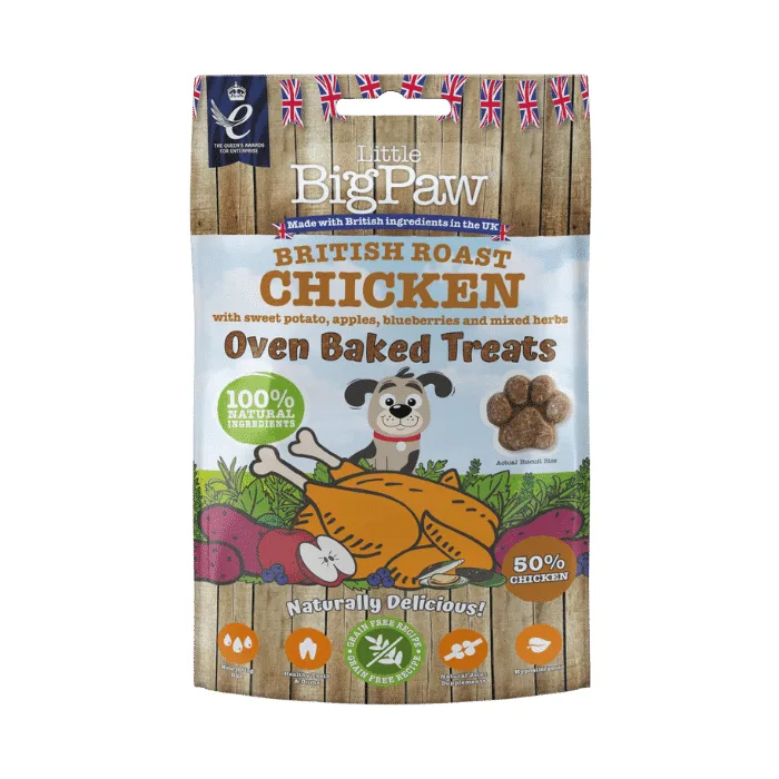 Little BigPaw Roast Chicken 1,17 kg, hundgodis