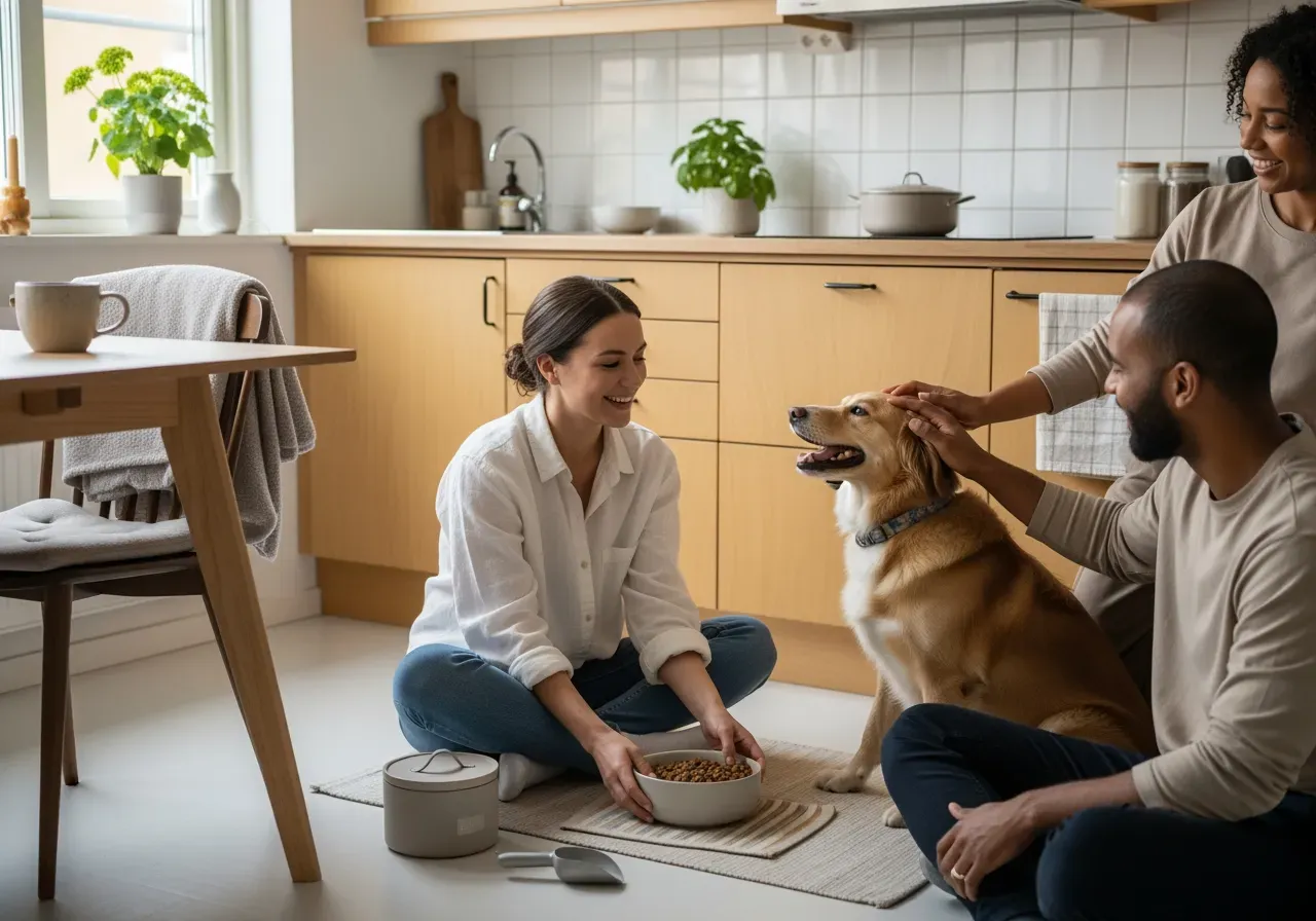 Buddy lamm- och laxgodis i påse