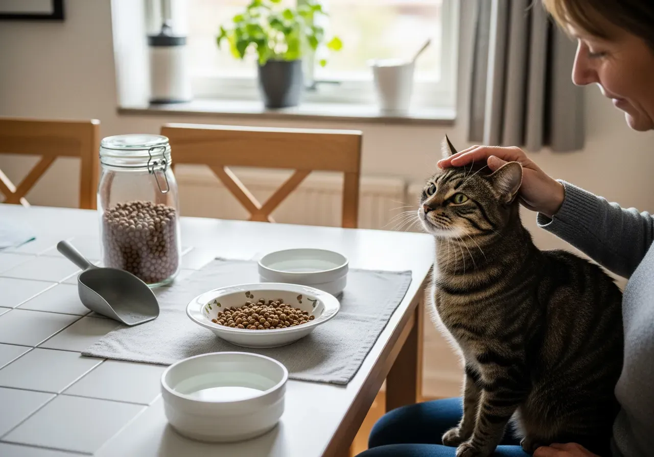 Torrfoder med kycklingsmak för vuxen katt