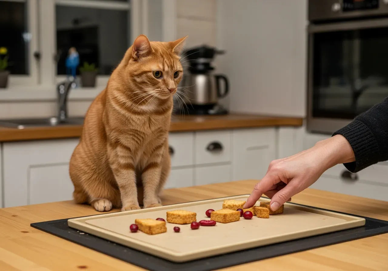 Spannmålsfritt eller med spannmål kattfoder