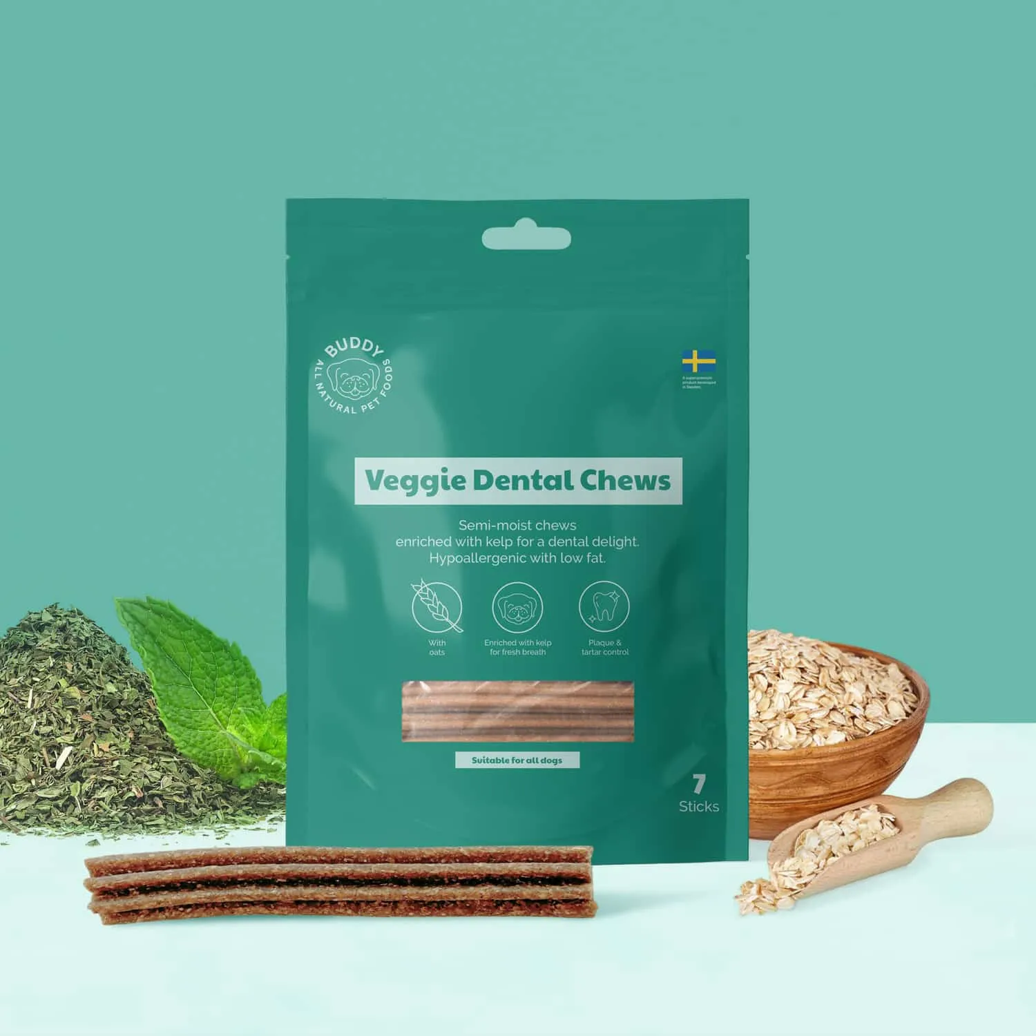 Veggie Dental Chew 5x250g