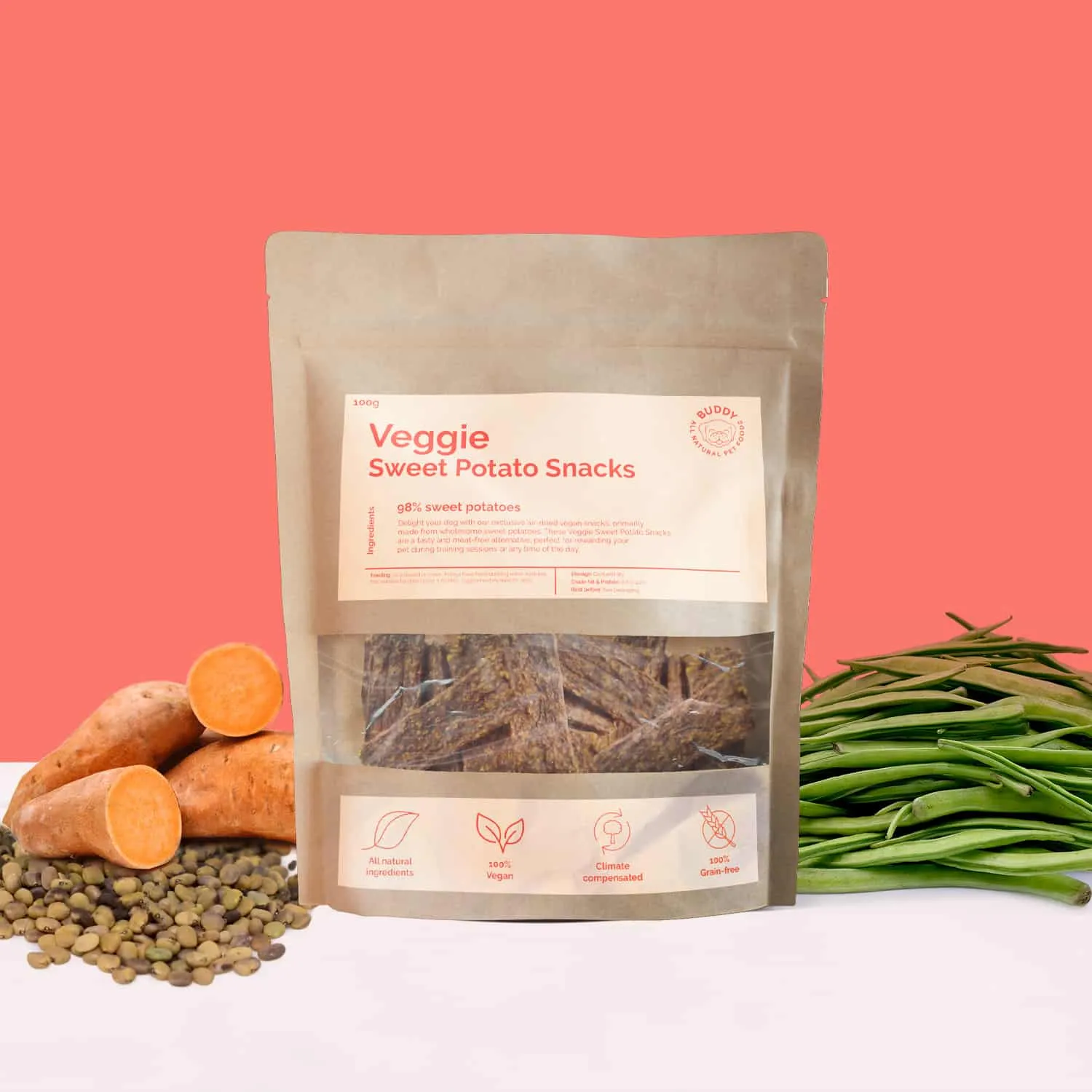 Veggie Sweet Potato Snacks 5x100g