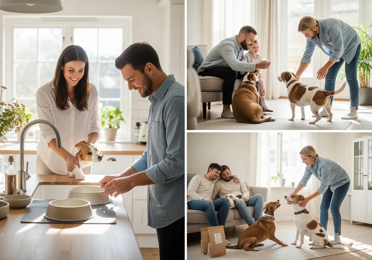 Torrfoder med frigående anka