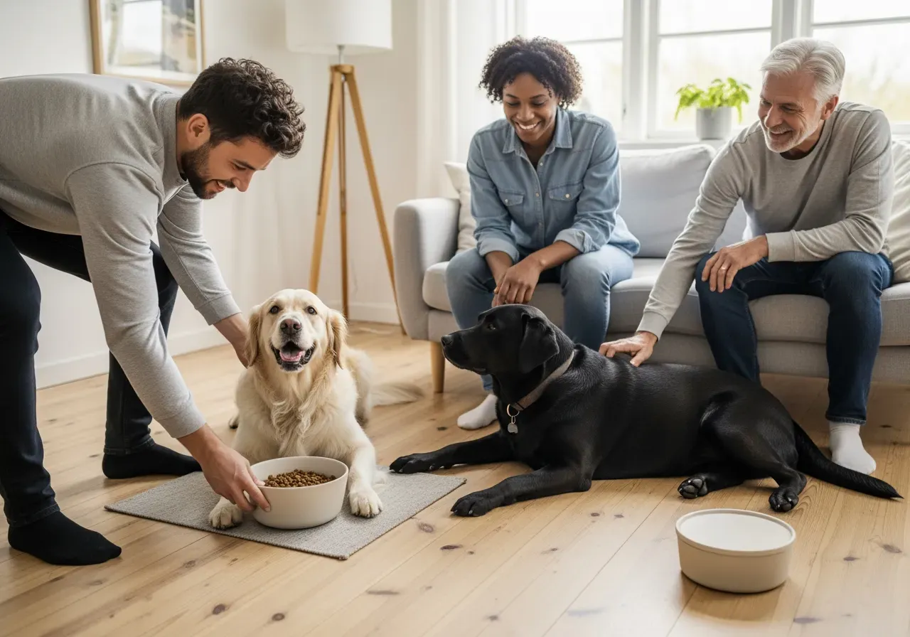 Våtfoder nöt och lamm i stora burkar